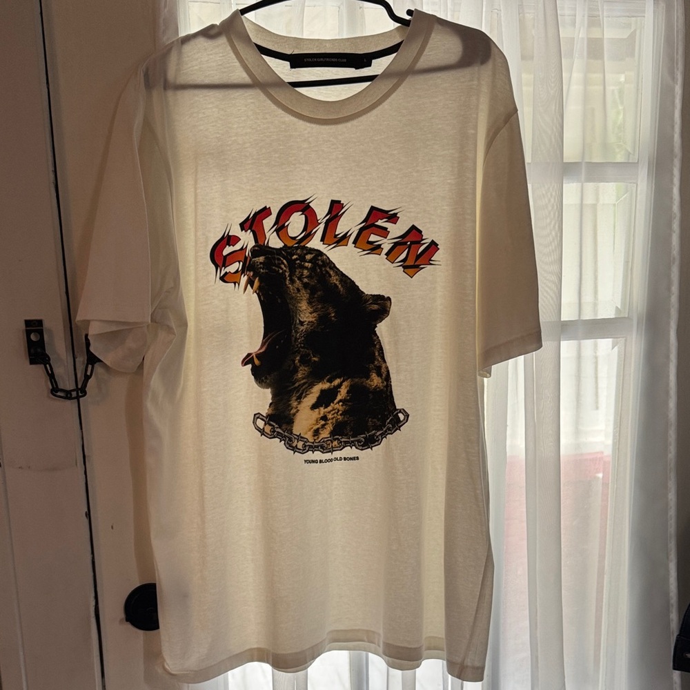 White Graphic Tee - Short Sleeve